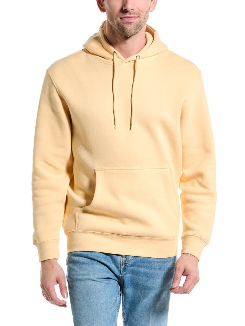 Kinetix Yellow Arvon Beach Hoodie